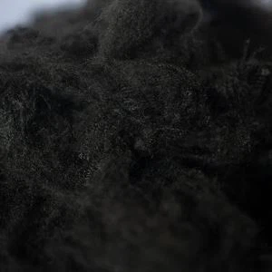 Nplaim taws retardant coj zoo staple fiber ntau